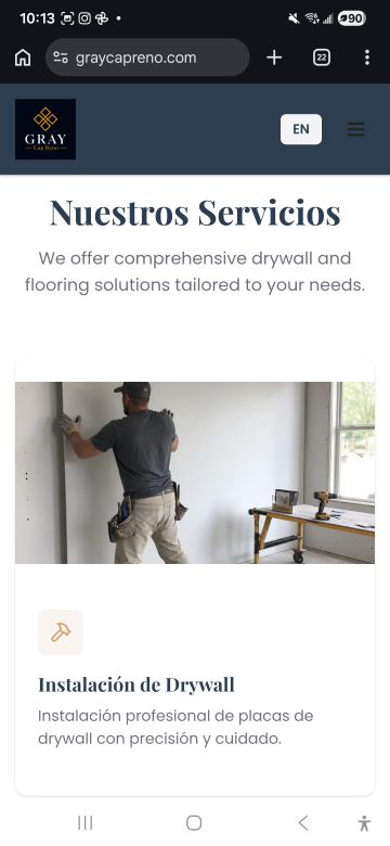 Drywall installation